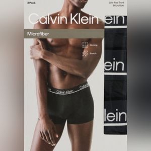 Calvin Klein Low Rise Trunks 3 pack